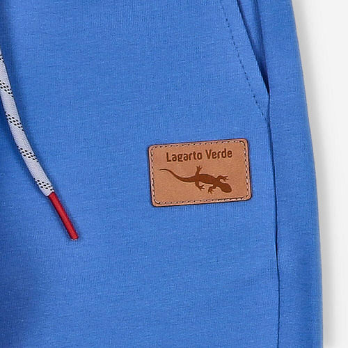 Lagarto Verde Spodnie dresowe dla chłopca- chabrowy