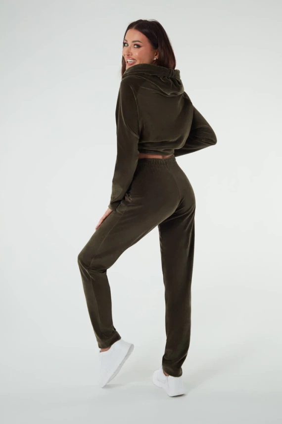 Spodnie dresowe Roda Italian Fashion - oliwka