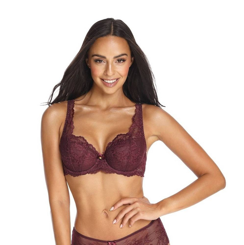  Biustonosz Usztywniany Full Cup M-3344/22 Cora  Mat turkusowy