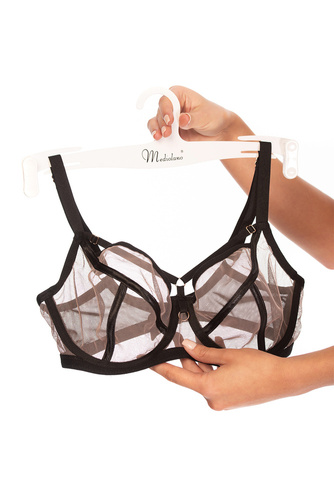 Biustonosz miękki 19064 Naked Mediolano czarny