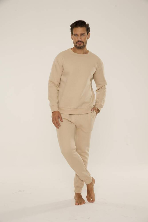 Bluza męska dresowa 813 Indigo Forex - piasek