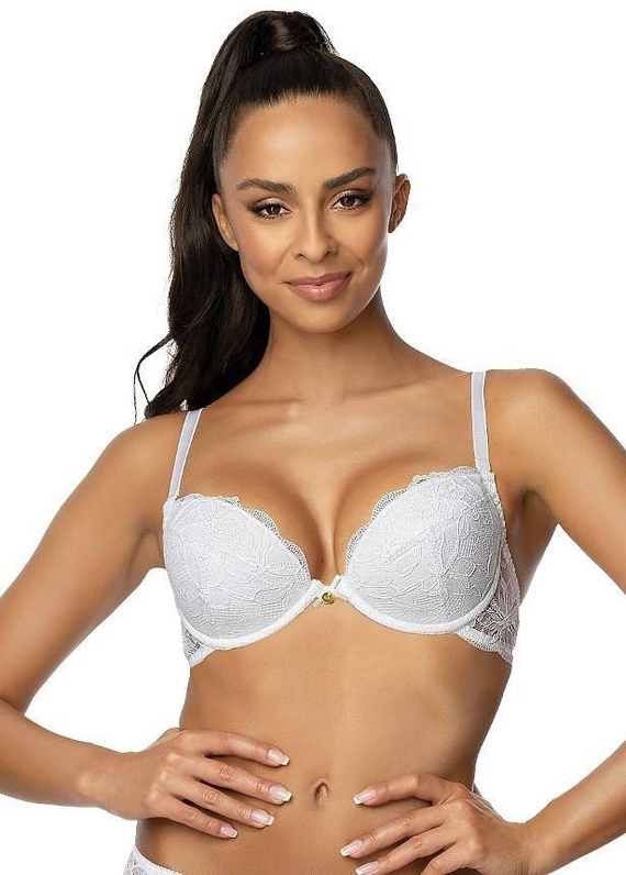 Biustonosz Push-up M-0196/1 Nell Mat biały