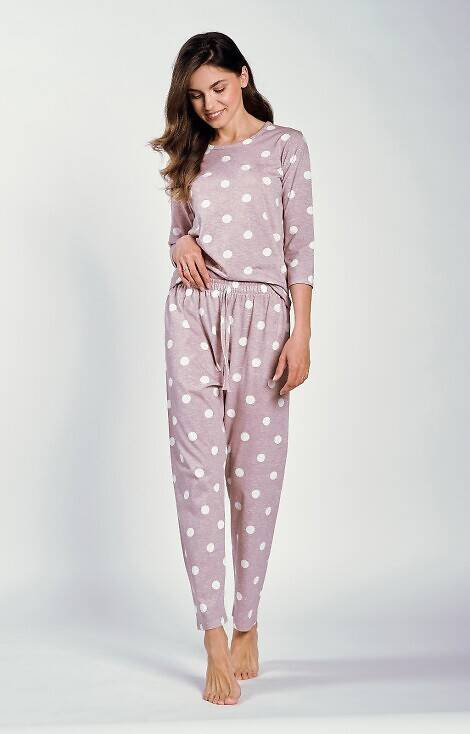 Piżama damska 3212 Dolly Taro - fioletowa