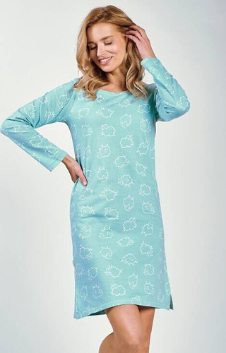 Koszula Damska 3218 Abi Taro- miętowy