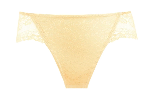 Figi damskie Goldie Unikat złoty