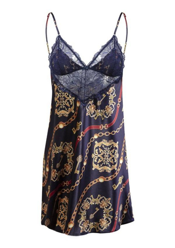 Halka satynowa DKaren - DK-HA czarny 014