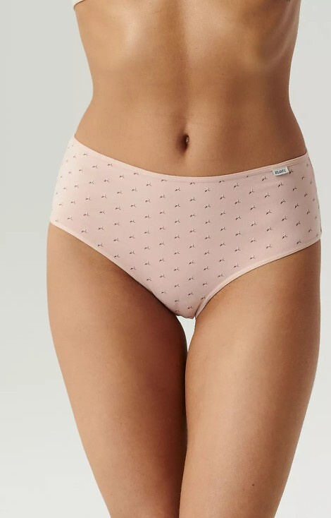 Figi damskie LP-221 Classic Atlantic- rose-ecru-ciemny różowy