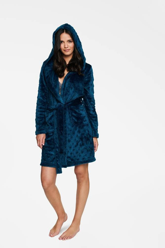 Szlafrok damski 40133 Hooper Henderson teal green