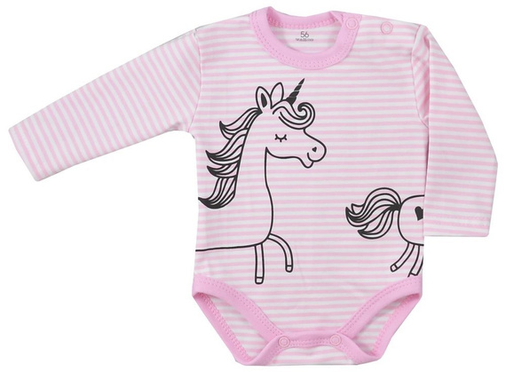 "Sleepysaurus" Bawełniane body niemowlęce Koala-c.róż