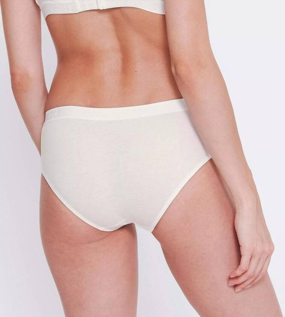 Figi Damskie Casual Hipster Sloggi Go - silk white