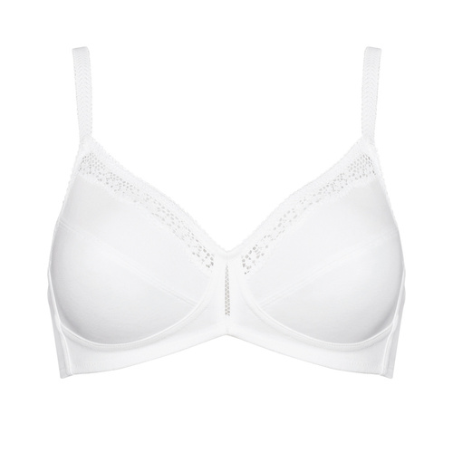 Biustonosz miękki Cotton Beauty N Triumph- white