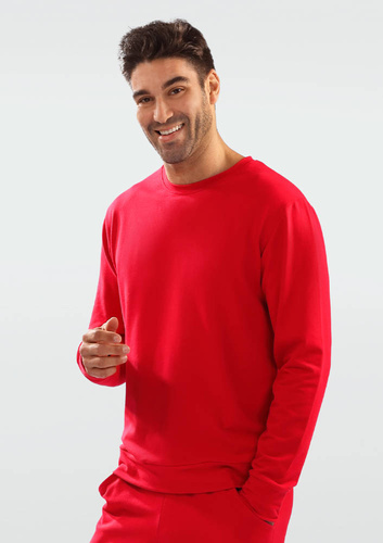 Bluza męska Justin Dkaren - czerwony