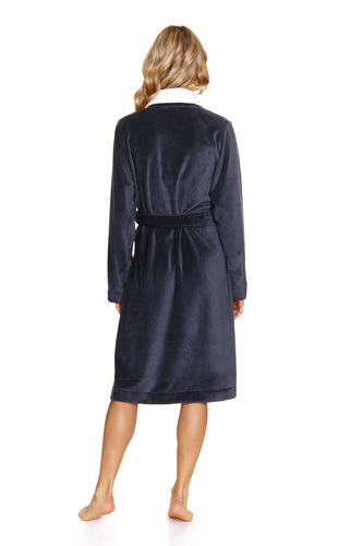 SWW.7182 Szlafrok damski Plus Size Doctor Nap - grey