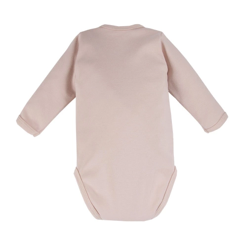 Body dziewczęce z długim rękawem Run&Fun Eevi- beżowy