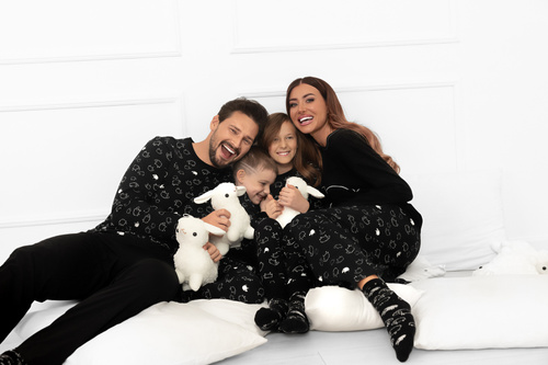 Dziecięca piżama Wito – 100% bawełna MEGA SOFT, wzór owieczki Italian Fashion 