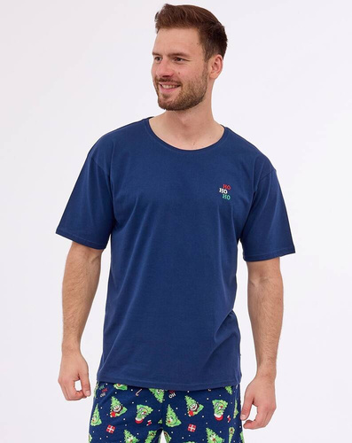 Piżama męska 326/276 Ho Ho Cornette granatowy