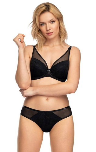 Biustonosz push-up Casilda  Nipplex- czarny