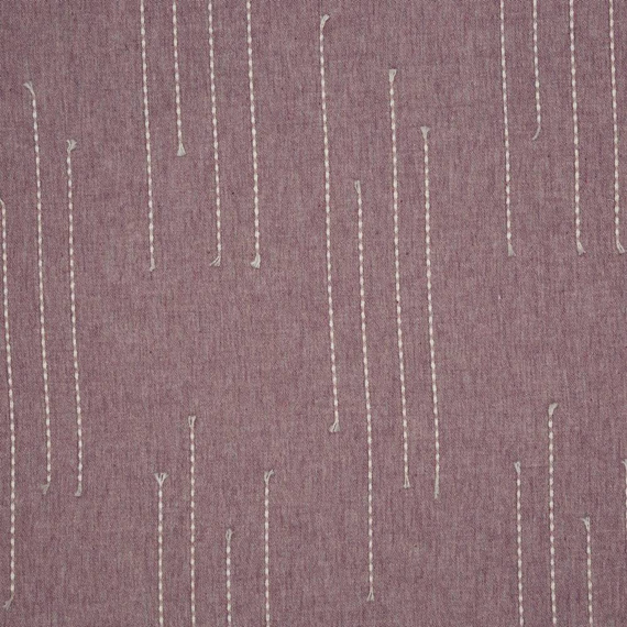 Pościel z bawełny z ozdobnymi przeszyciami Avinion 8 Eurofirany wrzosowy