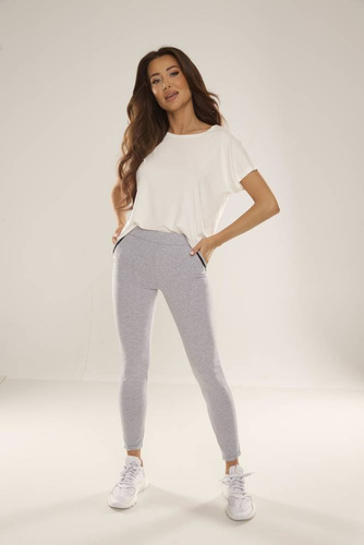 Spodnie dresowe 621 Artu Forex - jasny melanż