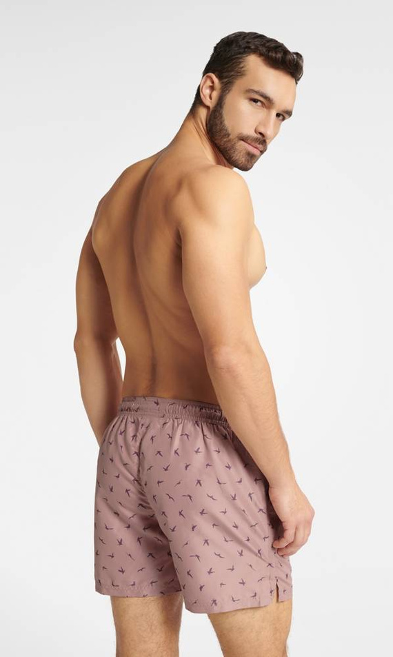 Kąpielówki męskie 40782 Gable Henderson różowy