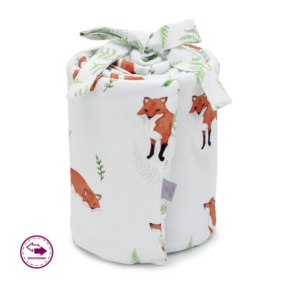 Ochraniacz na szczebelki do łóżeczka Na Sygnale - Makaszka