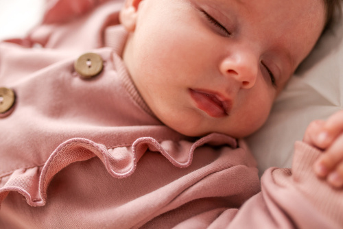 Dres niemowlęcy "Girl Blush" Makoma różowy 