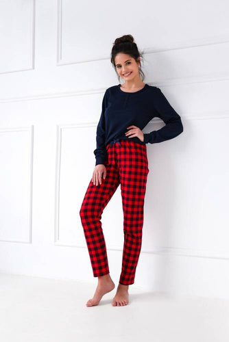 Piżama damska Bonnie  Sensis - granatowy