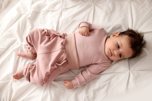 Dres niemowlęcy "Girl Blush" Makoma różowy 