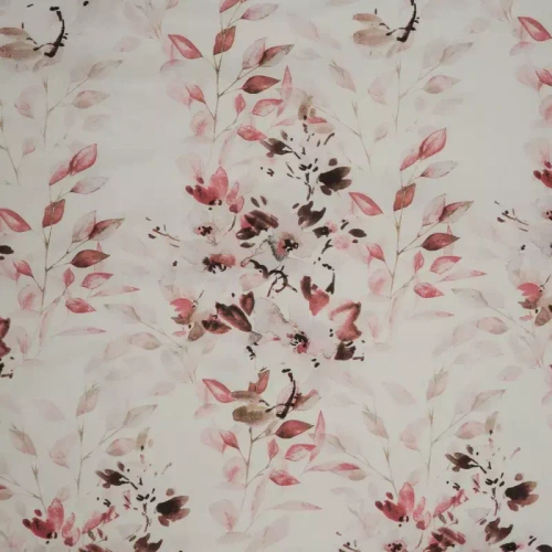 Pościel z mikrofibry kwiaty Powdery Desing91 różowy 