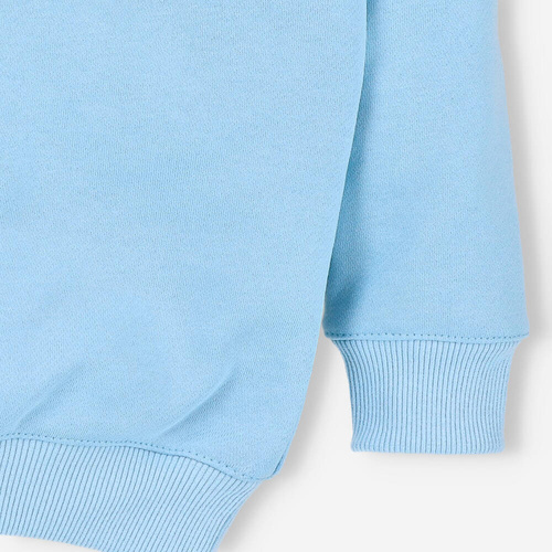 Bluza z długim rękawem Miś Pretilo Mini - niebieska 