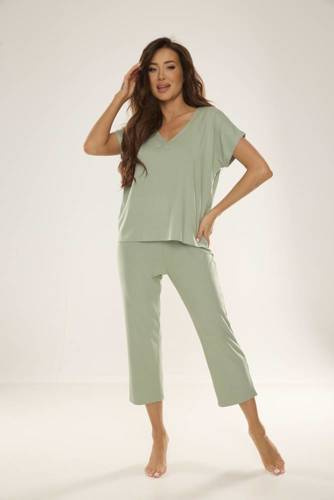 Piżama Damska 694 Freya Forex - groszek