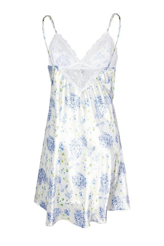 Halka satynowa Flowers  DKaren - DK-HA 02 biały