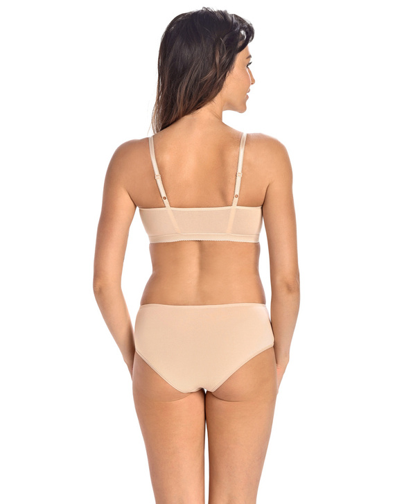 Biustonosz braletka bez fiszbin Bianca Teyli - beżowy