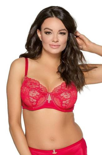 Biustonosz Półusztywniany 1937 Ava - czerwony