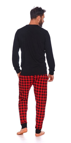 PMB.9761 Piżama Męska Doctor Nap - red