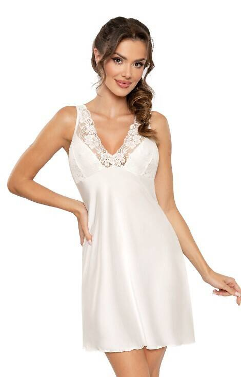 Koszulka nocna Mari Donna - ecru