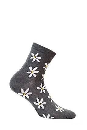 G84.01N Skarpety Damskie wzorowane Gatta 766 white/lurex