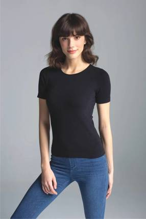 Bluzka Damska 42972S Modal Gatta - black