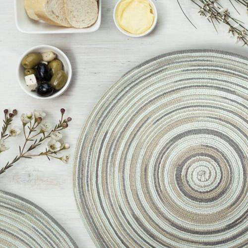 Podkładka na stół Boho 3 Eurofirany srebrny