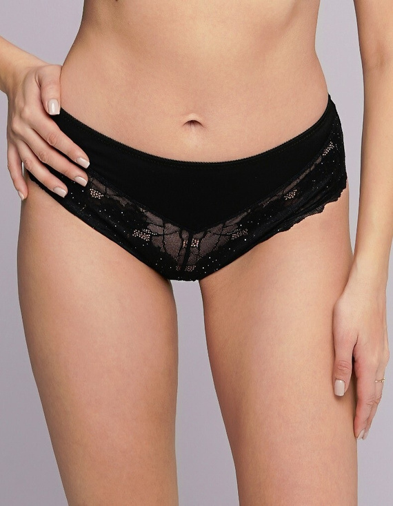 Ava 2253/B Figi Brazyliany S–3XL – Czarne, Koronkowe, Zmysłowe | Idealne Dopasowanie dla Każdej Kobiety