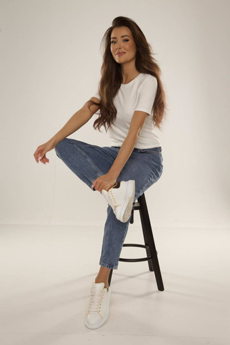 Bluzka z krótkim rękawem 698 Freya De Lafense - ecru