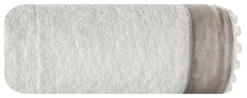 Ręcznik bawełniany "ANIA" Eurofirany kremowy