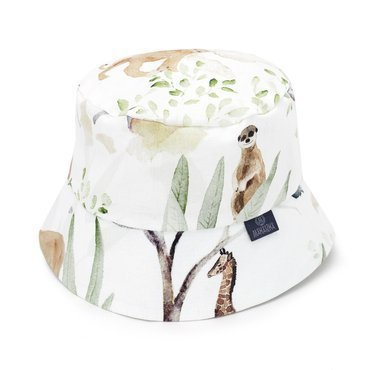 Kapelusik bawełniany Sawanna- Makaszka