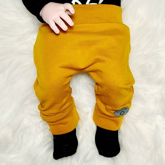 Spodnie niemowlęce "Julek" Bambarillo granatowy