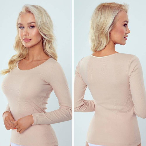 Bluzka Koszulka Irene Eldar-beżowy