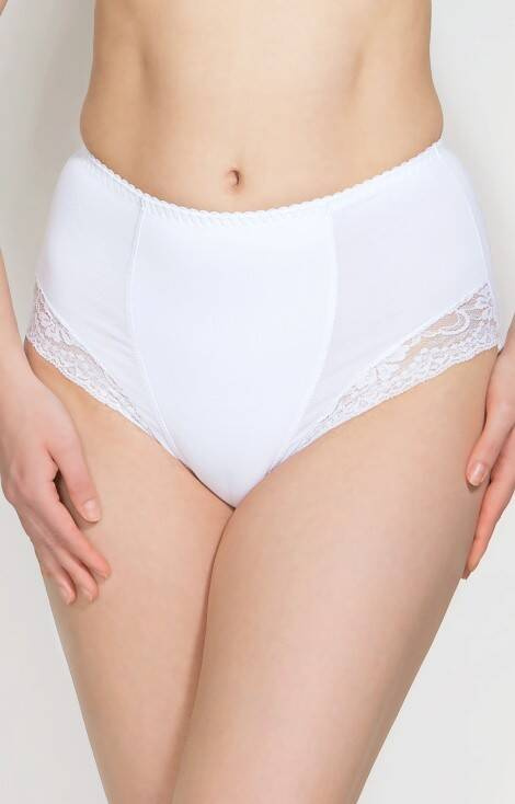 Figi damskie Ela Mitex biały 