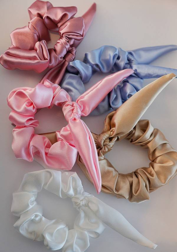 Gumka satynowa DKaren - błękit