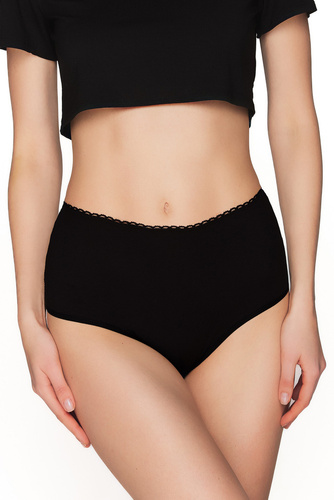 Figi bawełniane 155 Babell - czarny