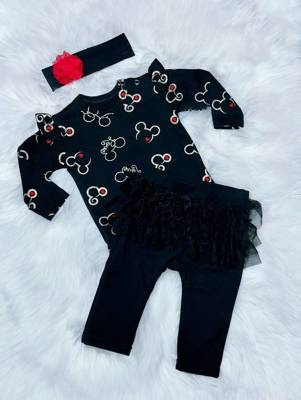 Body z długim rękawem Love Bambarillo czarny