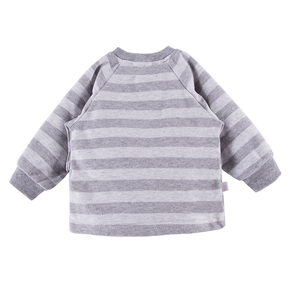 Bluzka niemowlęca 2-pak Ancymon Eevi- szary/zielony